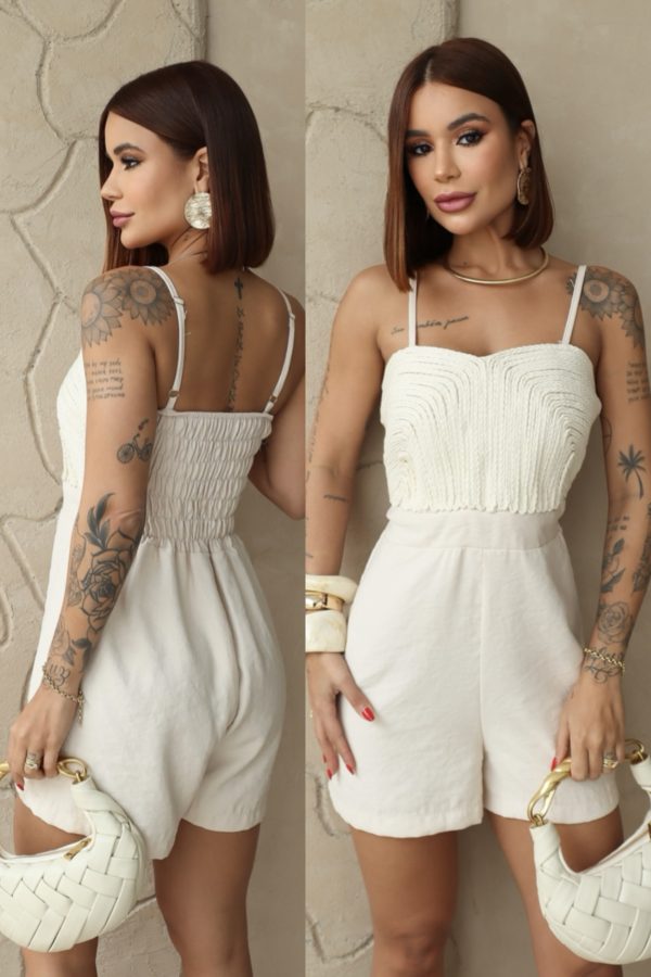 macaquinho busto cordas