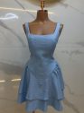 vestido com babados