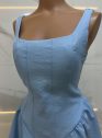vestido com babados