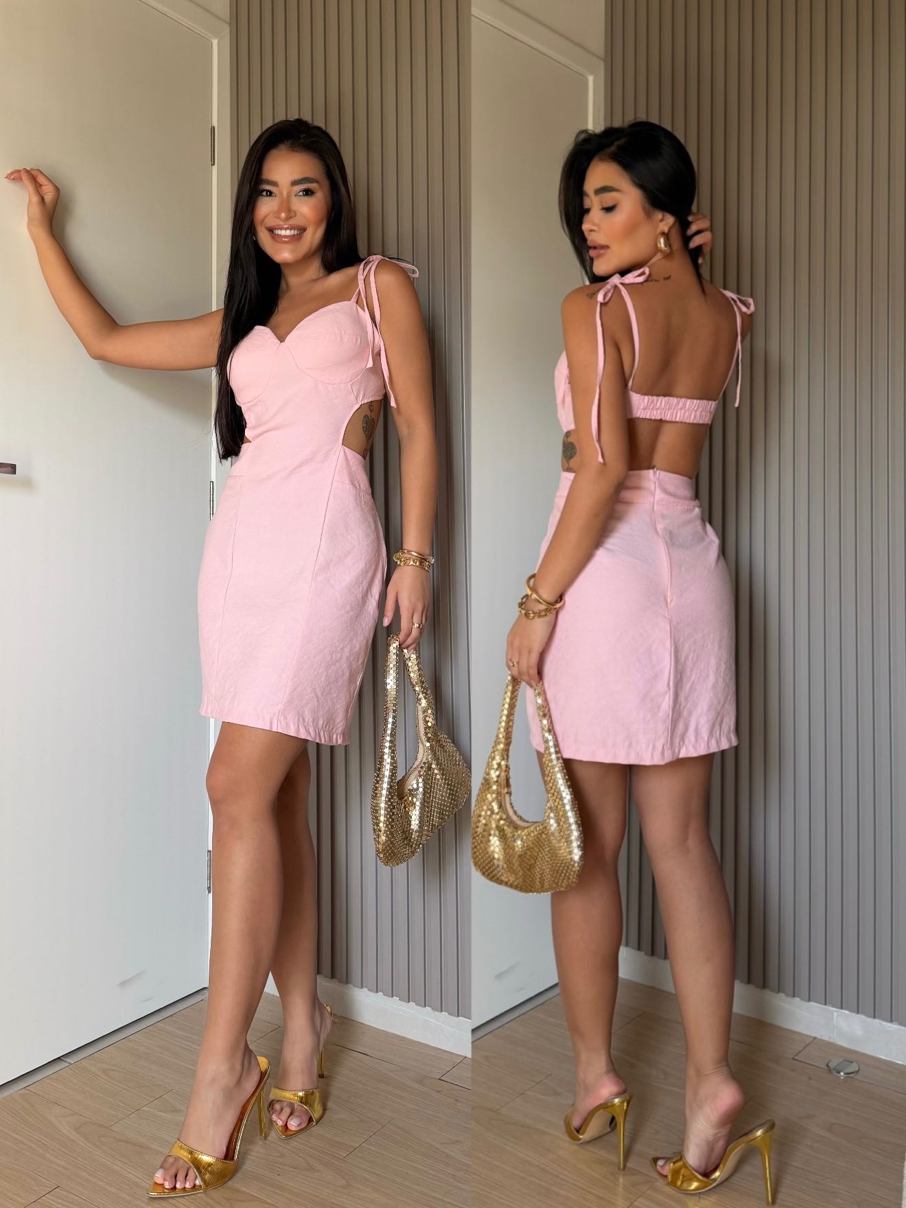 vestido curto amelia